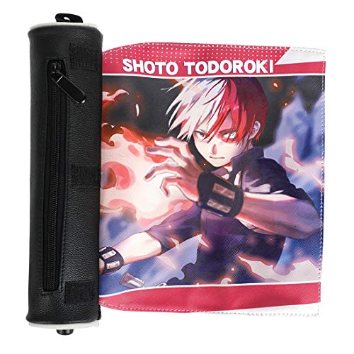 CoolChange Estuche de My Hero Academia, pergamino Manga, Cuero PU, Tema de Shoto Todoroki