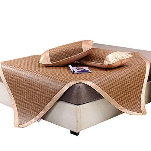 NAI-Pad Almohadilla de Verano, Dormitorio, apartamento, Doble Almohadilla for Dormir, Enfriar, Evitar el Golpe de Calor, Estera de Seda de Hielo (Size : 180 * 200CM)