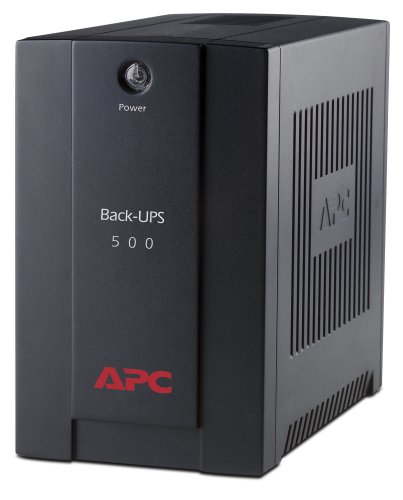 APC BX500CI Back-UPS BX - Sistema de alimentación ininterrumpida SAI 500VA (3 salidas tipo IEC, AVR)