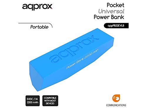 Approx - Apppb22evlb Pocket Bank 2200 mah Azul