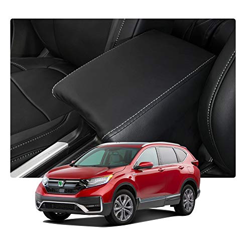 YEE PIN CRV 5 Reposabrazos Caja Cuero Cubierta, para CRV 5 Generation 2018 2019 Apoyabrazos de Consola Central Funda de Protección de Superficie Interior Accesorios