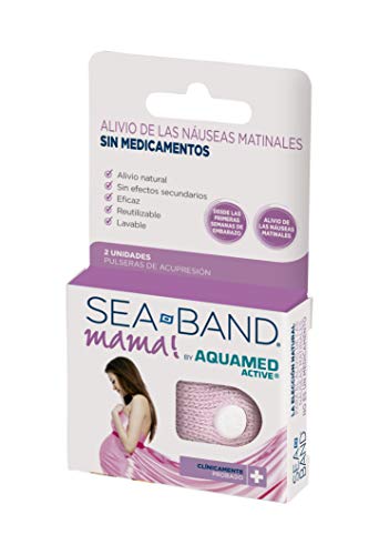 Aquamed Sea Band Mama Pulsera - 2 Unidades