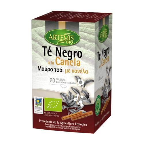 Artemis - Té Negro con Canela Artemis, 20 filtros.