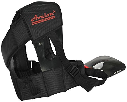 AVALON-TOOLS ARNES DESBROZADORA PROFESIONAL ACOLCHADO GB508-H, Negro/Rojo