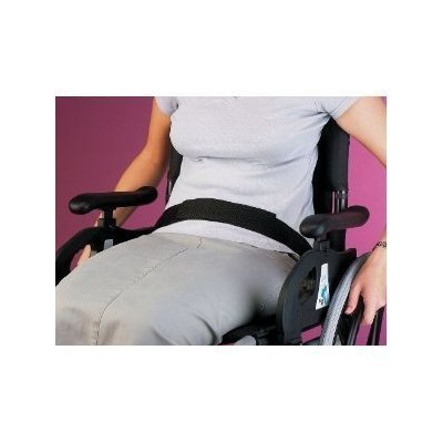 De la correa/mochila para silla de ruedas de la correa de la cinturón de amortiguación para asiento de mediante un cierre de Velcro