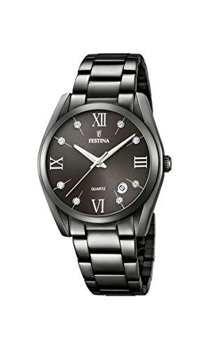 Festina Reloj Analogico para Mujer de Cuarzo con Correa en Acero Inoxidable F16866/2