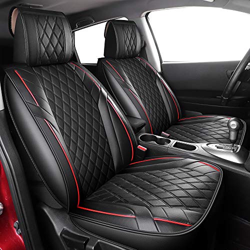 Funda para Asiento de Coche, Accesorios, Funda para Silla, 2 Unidades, Color Negro, Adecuada para Camry RAV4 Prius Yaris 2 3 Hilux C-HR Juke Leaf X-Trail Qashqai Navara