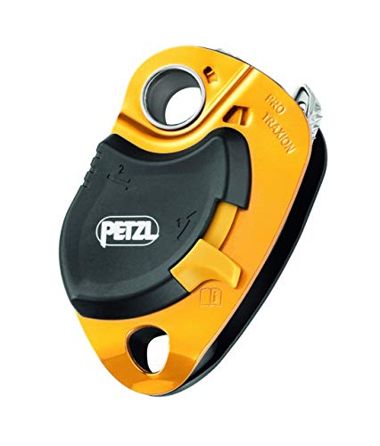 Petzl Pro Traxion - Poleas Escalada - Naranja/Negro 2016