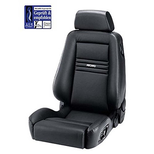 Recaro RC154201541 Ergomed Es Clima Asiento Ergonómico con Soporte Lumbar de Piel para Piloto