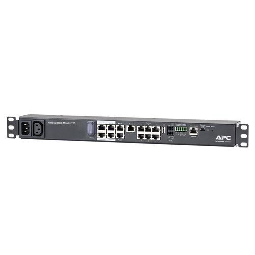 APC NetBotz 125kHz Rack Access Control - Sistema de Seguridad (0.125 MHz, Negro, 1U, 0-95%, 614 x 246 x 304 mm, 0-45 °C)