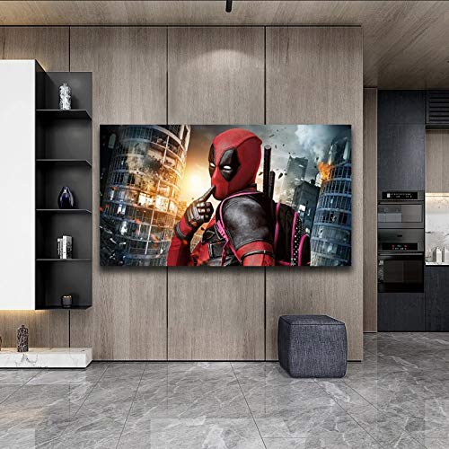 BailongXiao Mural Wall Art Poster Spider Wall Art Poster,Pintura sin Marco,30x60cm