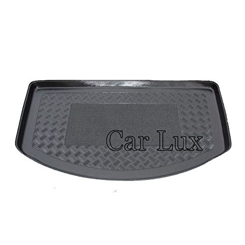 Car Lux AR03179 - Alfombra Bandeja Cubeta Protector Cubre Maletero a Medida con Antideslizante para Actyon Desde 2006-