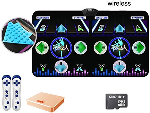 Inalámbrico No deslizante Fitness Baile Esterilla Musical Mat LED Running Manta Yoga Juego Máquina Hd TV Equipo de Doble Uso Regalos para Niños 527