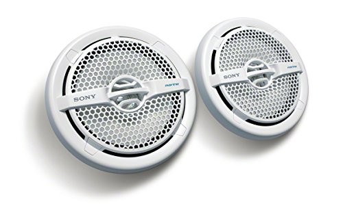 Sony XS-MP1611 - Altavoz para vehículo marino (2 x 65 W, 16 cm, 6.5"), color blanco