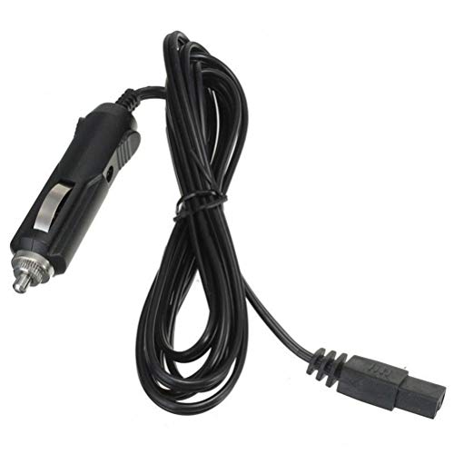 VOSAREA - Cable alargador de Cable Adaptador para frigorífico de Coche eléctrico, 12 V, 2 m, Color Negro