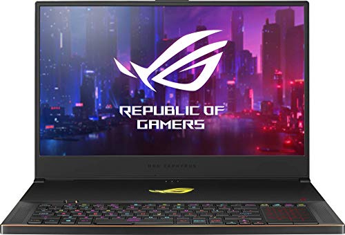 ASUS ROG Zephyrus S GX701GWR-EV003T - Ordenador portátil gaming de 17.3" FullHD (Intel Core i7-9750H, 16 GB RAM, 512 GB SSD, GeForce RTX 2070, Windows 10 Home) aluminio negro - Teclado QWERTY Español