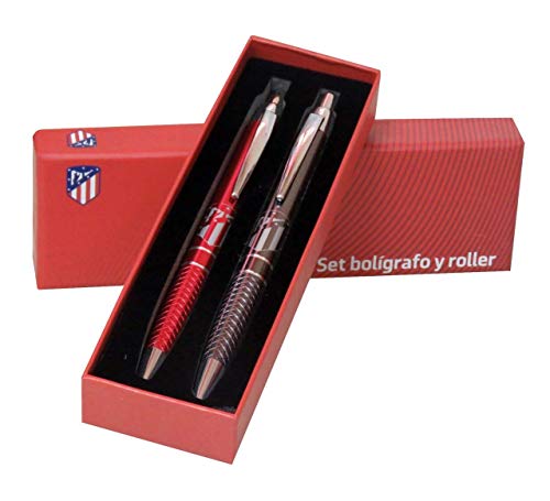 Atletico de Madrid SET-27-ATL Set Boli y Roller Metal