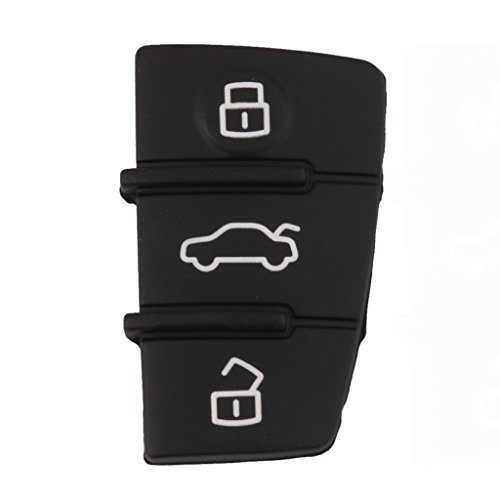 Cáscara Funda Llave Romota Reemplazo 3 Teclado Para Audi A3 A4 A5 A6 A8