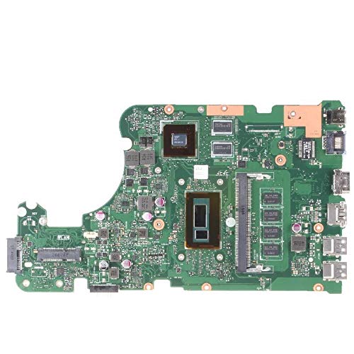 DINGZH-HANGZH para ASUS X555LD Rev.2.0 SR1EN I3-4030U N15V-GM-S-A2 Placa Base del Portátil Placa Base Piezas de Repuesto (Color : A)