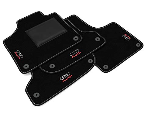 DORENAH - Alfombrillas de moqueta a Medida para Audi A3 8p 2003-2013 (no Originales)