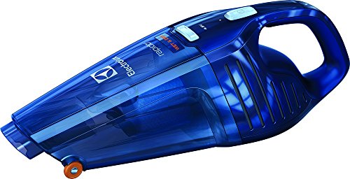 Electrolux Aspirador de Mano Rápido ZB5104WDB con batería de 4.8V y función líquidos y sólidos, 0.5 litros, Azul