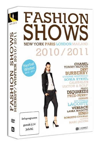 Fashion Shows Herbst/Winter 2010/2011 (4 DVD-Box) - Designer und Topmodels auf den Laufstegen der Modemetropolen London, Paris, Mailand und New York! [Alemania]