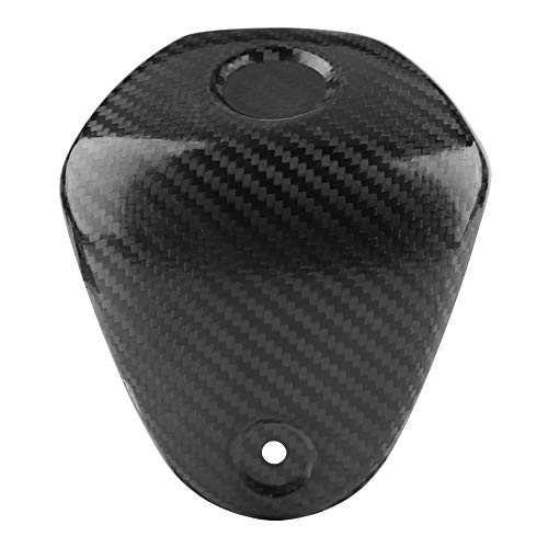 KIMISS Funda de Asiento de la Abrazadera del Manillar de la Fibra de Carbono de la Motocicleta para Xmax 300 XMAX300 17-18