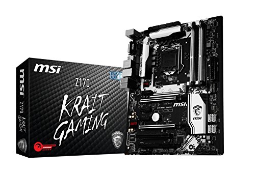 MSI Z170 Krait Gaming - Placa Base (Socket LGA 1151, 4 x DDR4 3600(OC) hasta 64 GB)