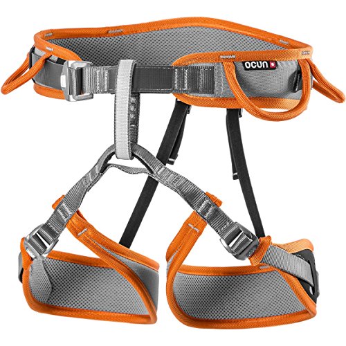 Ocun - Twist Tech - Climbing Harness Size L-XL, Grey/Orange