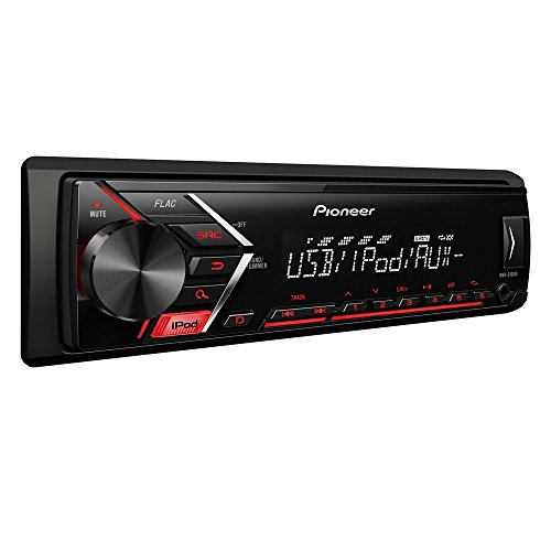 Pioneer MVH-S100UI Autorradio, Negro