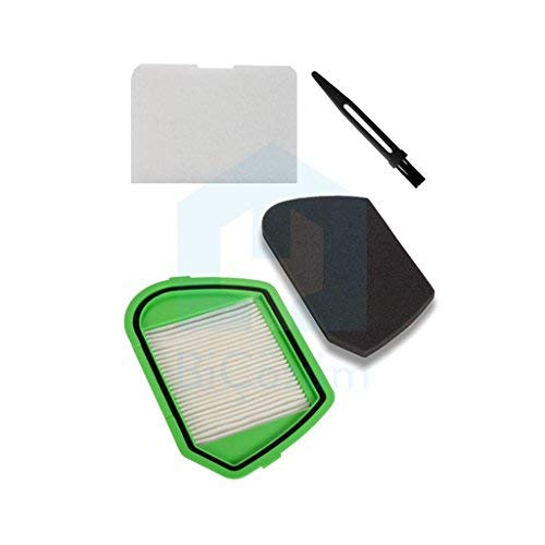 Rowenta ZR005501 Juego De Filtros Para Aspiradora Sin Bolsa, Verde/Negro