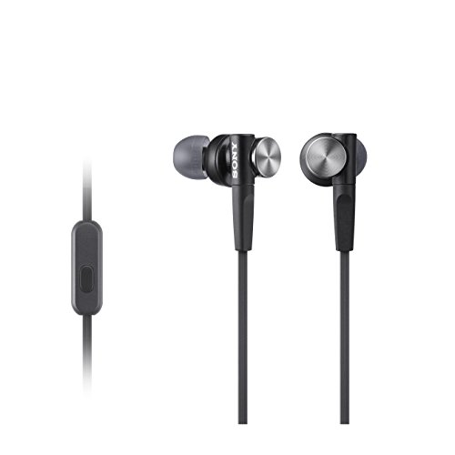 Sony MDRXB50APB.CE7 - Auriculares intraurales (Extra Bass, micrófono Integrado), Negro