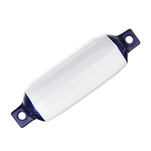 ZJY Marine Boat Fender, Parachoques Inflable para atraque/Amarre - Agujeros Reforzados para los Ojos - Montado horizontalmente - 50x14cm - Adecuado para Muelle Estrecho