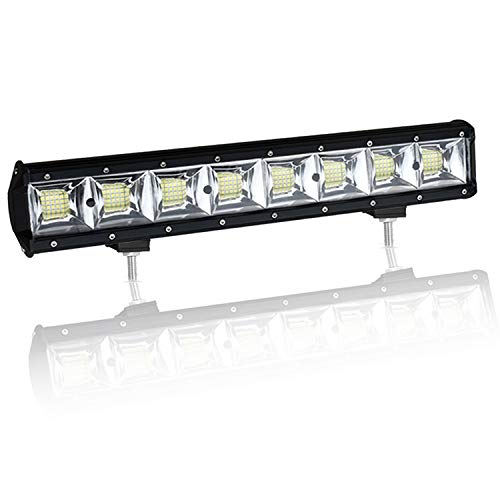 18 inch 384W Fila cuádruple 10D LED luz de trabajo Barra Flood Beam DC 12V-24V vehículos todoterreno 4x4 Atvs Utvs SUV Barco