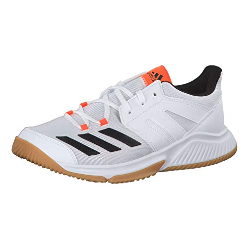 Adidas Essence, Zapatillas de Balonmano para Hombre, Multicolor (Ftwbla/Negbás/Narsol 000), 47 1/3 EU