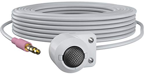 Axis T8351 MK II Security Camera Microphone Alámbrico Blanco - Micrófono (Security Camera Microphone, -22 dB, 20-20000 Hz, Alámbrico, 3.5 mm (1/8"), 5 m)