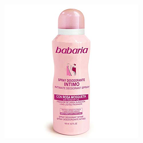 BABARIA SPRAY DESODORANTE INTIMO CON ROSA MOSQUETA 150ML SPRAY