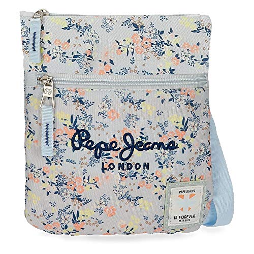 Bandolera Pepe Jeans Malila Plana, Azulx, 20 x 24 cm