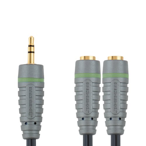 Bandridge BAL3200 cable divisor y combinador Divisor de señal para cable coaxial Azul - Splitter/Combinador de cables (Divisor de señal para cable coaxial, Azul, 3.5mm, 20 cm, 105 mm, 115 mm)