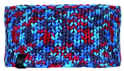 Buff Multifunktionstuch Neckwarmer Knitted und Polar Headband - Cinta de Pelo de Fitness para Mujer, Color Multicolor, Talla UK: 20 cm