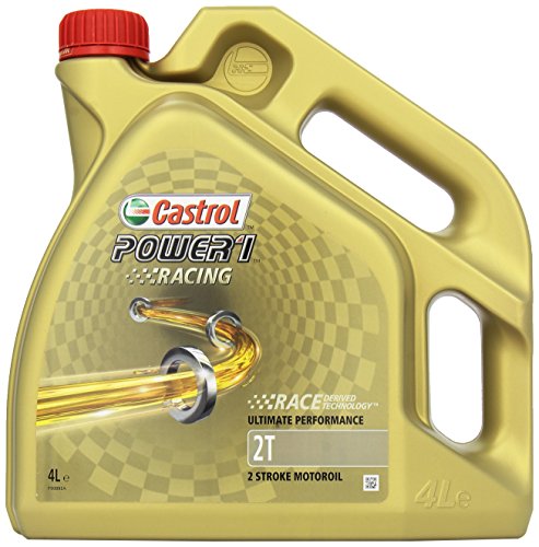 Castrol Power 1 Racing Aceite de Motores 2T 4L (Sello inglés)