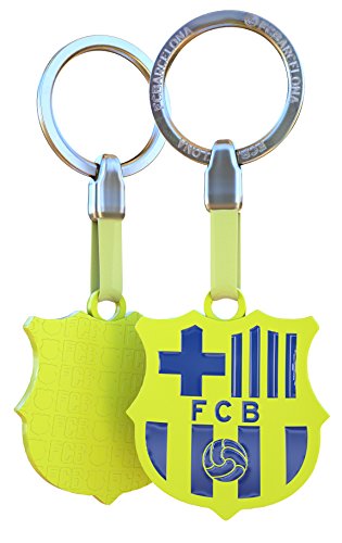 JOSMA SPORT Llavero F.C. Barcelona Metálico Fluor Amarillo