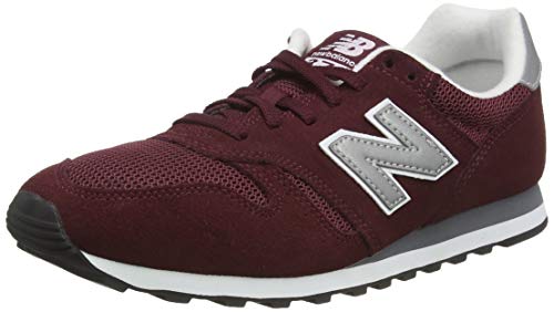 New Balance ML373, Zapatillas para Hombre, Rojo (Burgundy/Silver), 36 EU