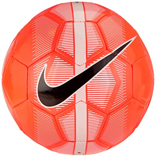 Nike Mercurial Fade - Balón de fútbol, Verano, Color Hyper Crimson/Blanco/Negro., tamaño 5