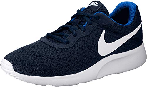 Nike Tanjun, Zapatillas de Running para Hombre, Azul (Midnight Navy/White-Game Royal), 43 EU