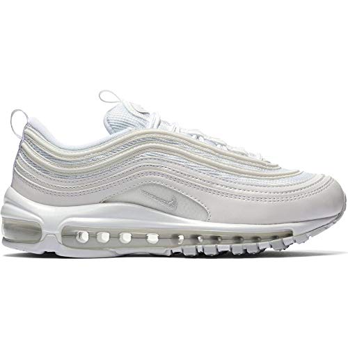 Nike W Air MAX 97, Zapatillas de Atletismo para Mujer, Blanco (White/White/Pure Platinum 100), 38 EU