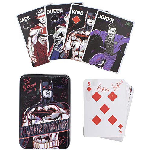 Paladone- BARAJA DE Cartas DC Comics The Joker, Multicolor (83E4241911)