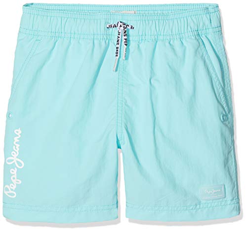 Pepe Jeans Magic Bañador de natación, Azul (Turquoise 537), 15-16 años (Talla del Fabricante: 16) para Niños