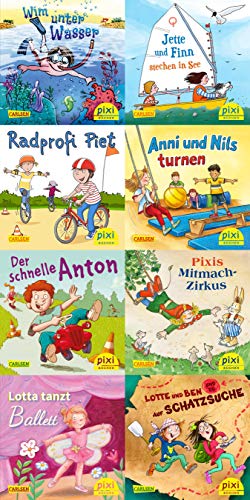 Pixi-8er-Set 258: Viel Bewegung mit Pixi (8x1 Exemplar)