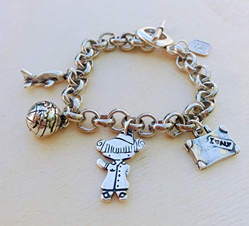 Pulsera"AZAFATA" (Auxiliar de Vuelo) Temática Profesión